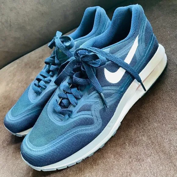 NEW Dark Navy NIKE AIR MAX NikeID Customs Mens 8 US Womens 39 EUR - Picture 3 of 10